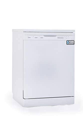 Midea 6 Programs, 12 Place Settings Free Standing Dishwasher, White - WQP12-5203-W - DealYaSteal