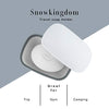 Snowkingdom Travel Soap Case Box Holder With Strong Sealing, Portable Leak Proof - White - DealYaSteal