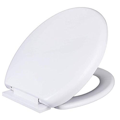 Mass Dynamic Soft Close Toilet Seat, Quick Release Toilet Seat For Easy Cleaning, Easy Installation With Dual Fixing & Adjustable Hinges, Standard Oval Toilet Seat (445mm x 370mm) - DealYaSteal