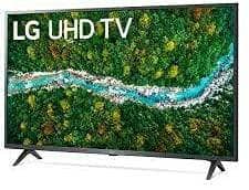 LG UHD 4K TV 43 Inch UP77 Series Cinema Screen Design 4K Active HDR webOS Smart with ThinQ AI - DealYaSteal