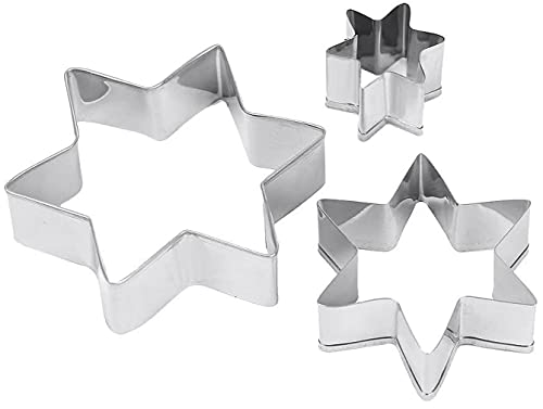 Pastry Cutters, Amison 12 Pcs Metal Cookie Cutters Heart Star Circle Flower Shaped Mould - DealYaSteal