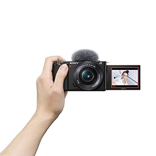 Sony Alpha ZV-E10L Interchangeable Lens Vlog Digital Camera with 16-50 mm Lens, 24.2MP, Black - DealYaSteal
