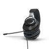 JBL Quantum 100 BLK Wired Over-Ear Gaming Headset with a Detachable Mic Black - DealYaSteal