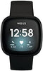 Fitbit Versa 3, Health & Fitness Smartwatch with GPS, 24/7 Heart Rate, Voice Assistant & up to 6+ Days Battery, Black/Black Aluminium - DealYaSteal