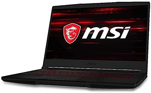 2021 Latest MSI GF63 Thin Gaming Laptop 15 6 FHD IPS Display i5 10300H Upto 4 5GHz 16GB 512GB SSD NVIDIA r GeForce r GTX 4GB 1650 Max Q Graphics Backlit Eng Key WIN10 Black - DealYaSteal