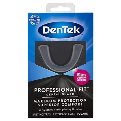 DenTek Professional-Fit Maximum Protection Dental Guard | Protection for Nightime Teeth Grinding | Packaging May Vary - DealYaSteal