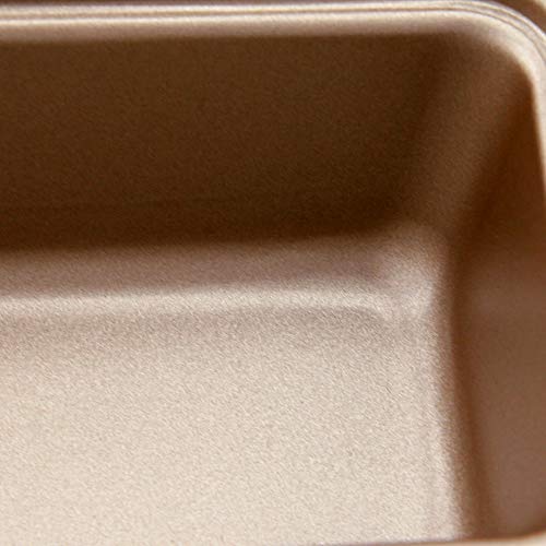Nonstick Mini Loaf Tins for Baking Bread, 6 Inch Carbon Steel Baking Molds for Rectangular Bread and Meat Bakeware, Set of 4 Mini Cake Pan for Cake, Meatloaf, Banana - DealYaSteal