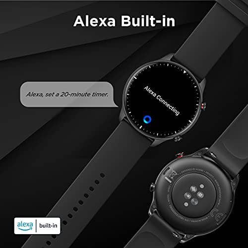 Amazfit GTR 2 Smartwatch with Alexa Built-in, GPS, Heart Rate, Sleep, Stress, SpO2 Monitor, 14-Day Battery Life, Bluetooth Phone Calls, 90 Sports Modes, Water-Resistant (Classic) - DealYaSteal