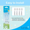 Brush-Baby Babysonic Replacement Heads for Babysonic Electric Toothbrush (18-36 Month (Pack of 4)) - DealYaSteal