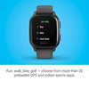 Garmin Venu Sq GPS Smartwatch with All-day Health Monitoring and Fitness Features, Built-in Sports Apps and More, Shadow Grey with Slate Bezel - DealYaSteal