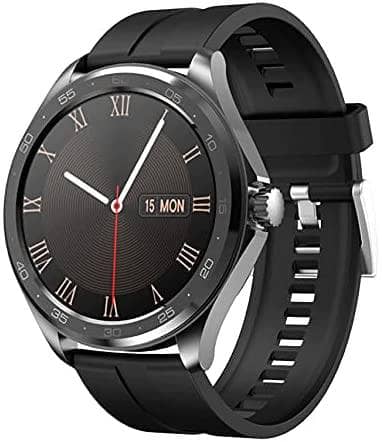The Mohrim Heart Rate Monitor V30 Smart Watch Bluetooth Calling Smart Watch (Black) - DealYaSteal