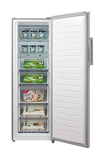 Midea HS312FWES Upright Freezer Stainless Steel Finish Convertible Freezer to Fridge - DealYaSteal