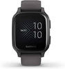 Garmin Venu Sq GPS Smartwatch with All-day Health Monitoring and Fitness Features, Built-in Sports Apps and More, Shadow Grey with Slate Bezel - DealYaSteal