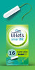 Lil-Lets Non-Applicator Super Plus Tampons, 1 Pack of 16, Heavy Flow - DealYaSteal