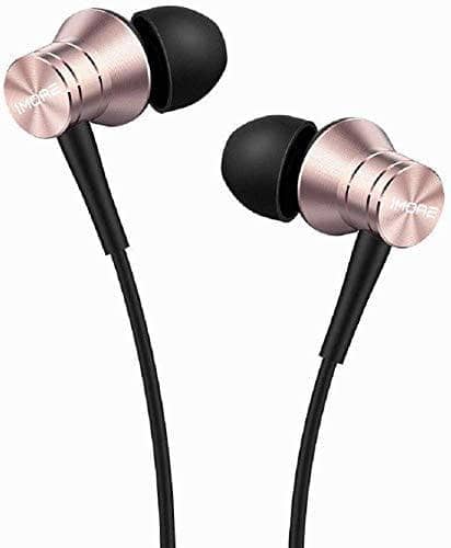 1MORE Piston Fit in-Ear Earphones Fashion Durable Headphones Noise Isolation Pure Sound Phone Control with Mic for Smartphones/PC/Tablet E1009-Gray - DealYaSteal