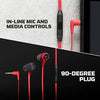 HyperX HX-HSCEB-RD Earbuds With In-line Mic - Black/Red - DealYaSteal