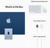 2021 Apple iMac 24 inch Apple M1 chip with 8 core CPU and 7 core GPU 2 ports 8GB RAM 256GB - FREE 2 years warranty - DealYaSteal