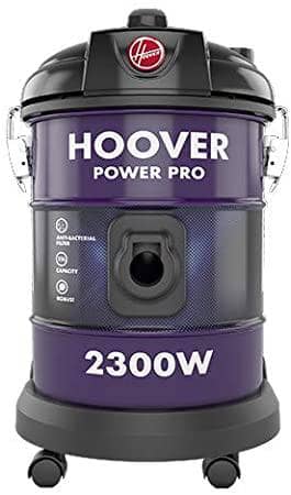 Hoover Power Pro Tank Vac Vacuum Cleaner 2300W Purple, 22L, HT85-T3-ME - DealYaSteal