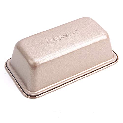 Nonstick Mini Loaf Tins for Baking Bread, 6 Inch Carbon Steel Baking Molds for Rectangular Bread and Meat Bakeware, Set of 4 Mini Cake Pan for Cake, Meatloaf, Banana - DealYaSteal