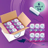 Lil-Lets Non-Applicator Super Plus Extra Tampons X 84 | 6 Packs of 14 | Very Heavy Flow - DealYaSteal