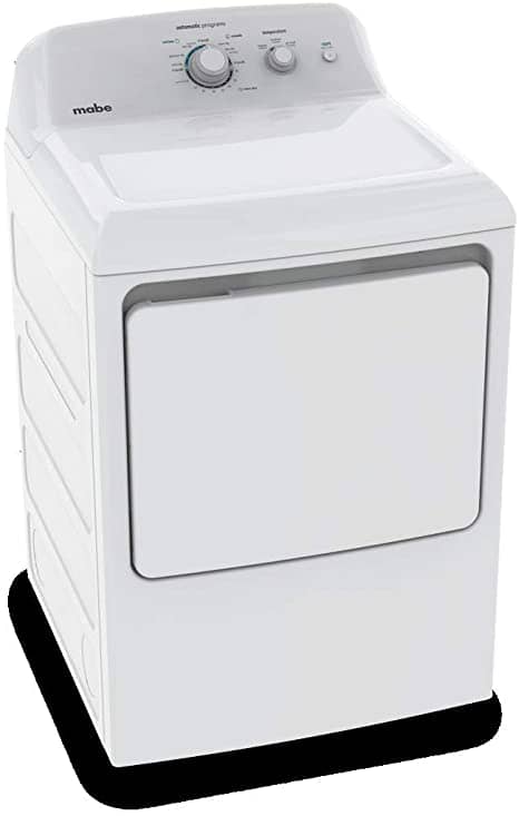 Mabe Freestanding Dryer, 6.2 cu.ft Capacity, White - SME26N5XNBCT - DealYaSteal