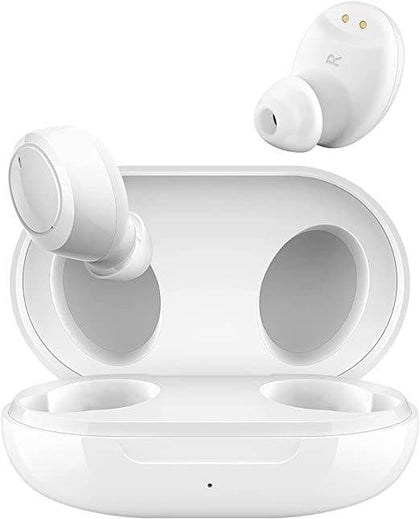 OPPO Enco W11 True Wireless Earbuds in-Ear Stereo Bluetooth Headphones, Noise Cancellation Bluetooth Earbuds with IP55 Dust & Waterproof Sports Earbuds, USB C Fast Charge, 20H Playtime -White - DealYaSteal