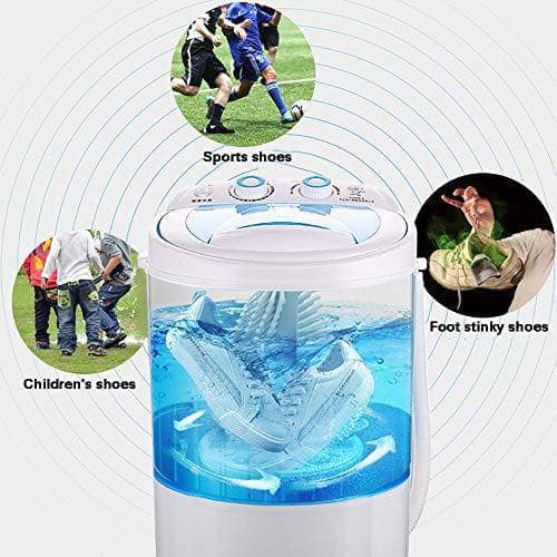 Shoe Washing Machine Small Household Portable Lazy Washing Machine 360Â° Cleaning 10 Minutes Fast Cleaning Safe Material Does Not Hurt Shoes - DealYaSteal