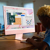 2021 Apple iMac 24 inch Apple M1 chip with 8 core CPU and 7 core GPU 2 ports 8GB RAM 256GB - FREE 2 years warranty - DealYaSteal
