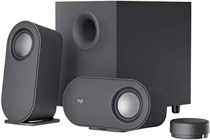 Logitech Z407 Bluetooth Computer Speakers with Subwoofer and Wireless Control, Immersive Sound, Premium Audio with Multiple Inputs, USB Speakers - DealYaSteal