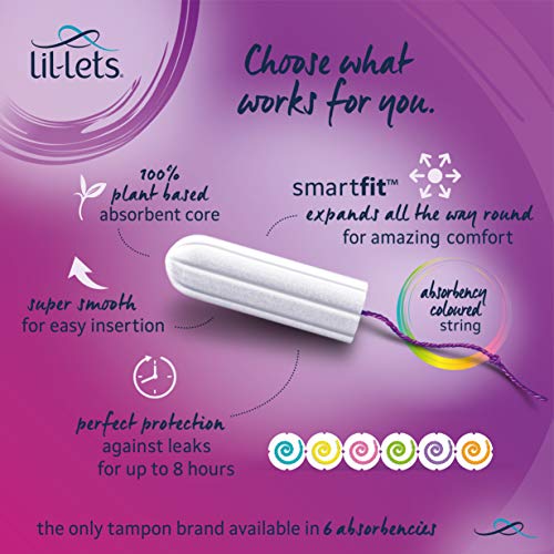 Lil-Lets Non-Applicator Super Plus Extra Tampons, 1 Pack of 14, Very Heavy Flow - DealYaSteal