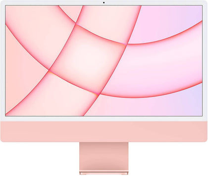2021 Apple iMac (24-inch, Apple M1 chip with 8?core CPU and 7?core GPU, 2 ports 8GB RAM, 256GB) - Pink - DealYaSteal