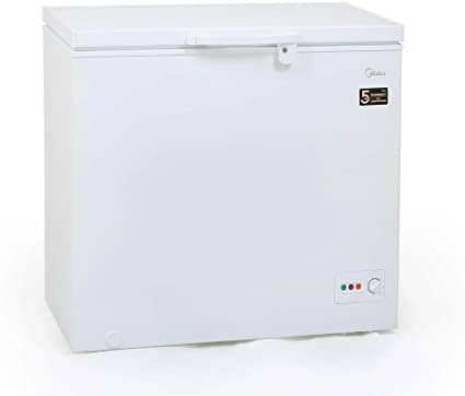 Midea HS324C Chest Freezer White Color 249 Ltr Gross Capacity - DealYaSteal