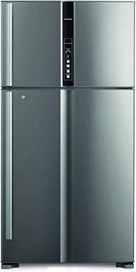Hitachi 820 L Top Mount Refrigerator, Brilliant Silver/ RV820PUK1KBSL - DealYaSteal