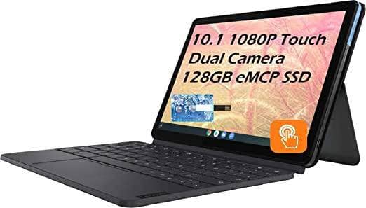 10.1 Lenovo Chromebook Duet 2-in-1 Touch 1920 x 1080 Display 4GB DDR4 RAM 128GB - DealYaSteal