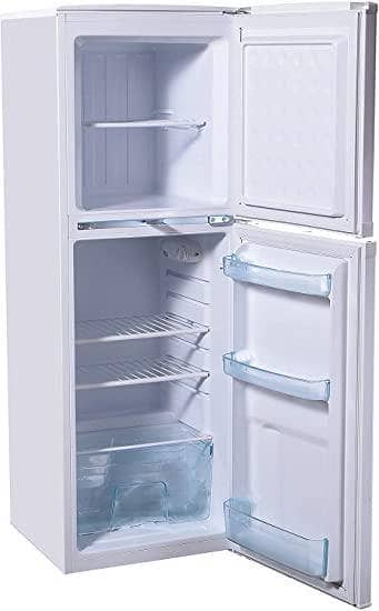 Super General 190 Liters Gross Compact Top-Mount Refrigerator-Freezer Reversible door Tropical Compressor White SGR198H 48 x 53 x 137 cm - DealYaSteal