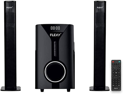 FLEXY Germany 2.1 Channel 5000W PMPO Home Theater Sytem With Remote, Bluetooth, USB/Card And FM Radio - DealYaSteal