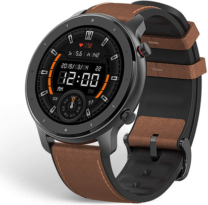 Amazfit GTR Smartwatch 1 39 AMOLDED Display 24 7 Heart Rate Monitor 24 Day Batter Life 12 Sports Modes 47mm GPS Bluetooth Aluminum Alloy - DealYaSteal
