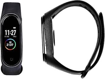 Smart Watch M8 Wrist Band Water Resistant Heart Rate Blood Pressure Monitor Watch -1.1inch TFT Colour Screen Sports Smart Bracelet Wrist Support Fitness Tracker Accessories-Bluetooth 4.0 Chargeable - DealYaSteal